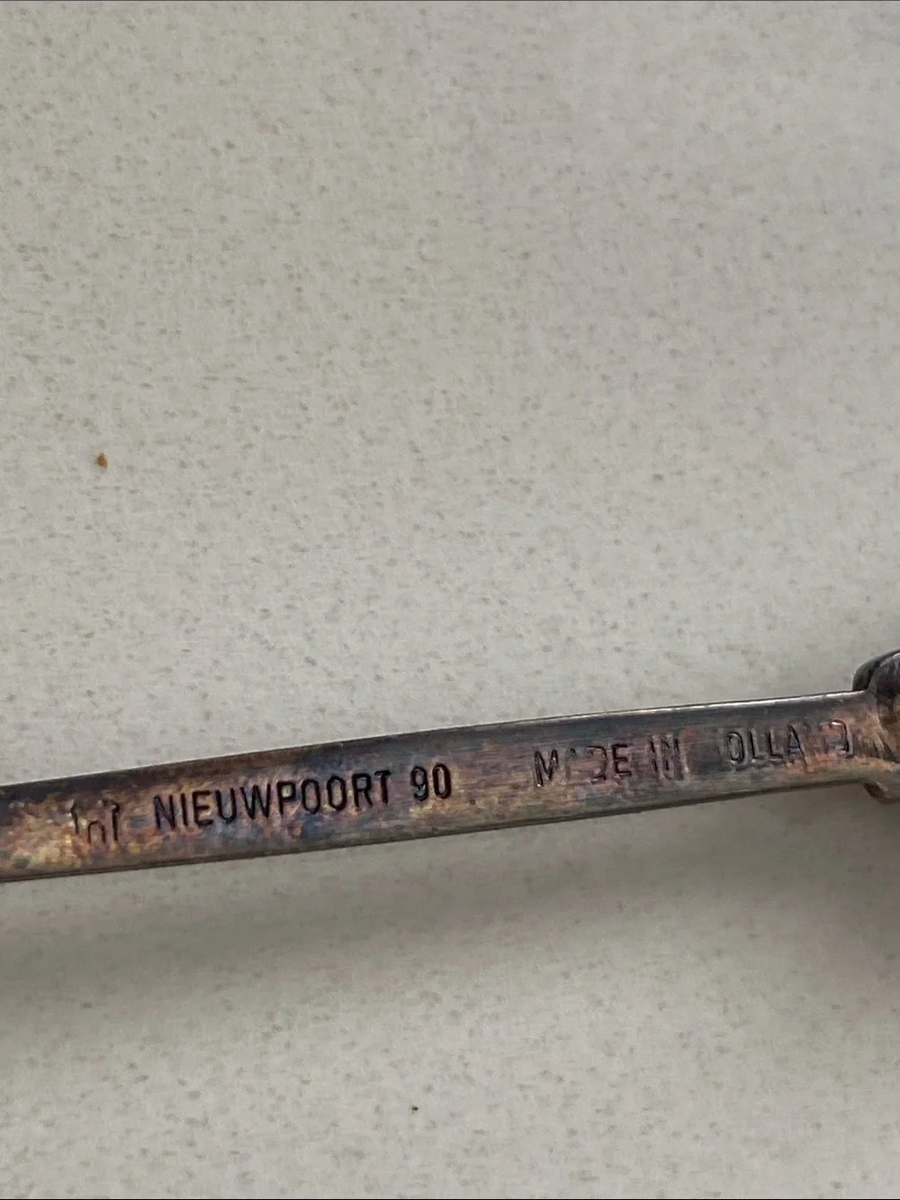 Vintage Nieuwpoort 90 Bear Spoon Brush Vanity Set Holland